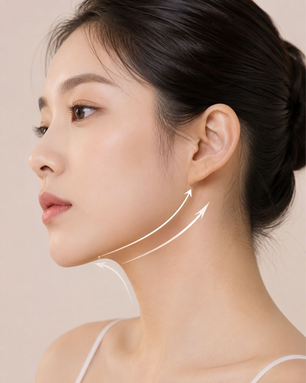자연스러운 V라인