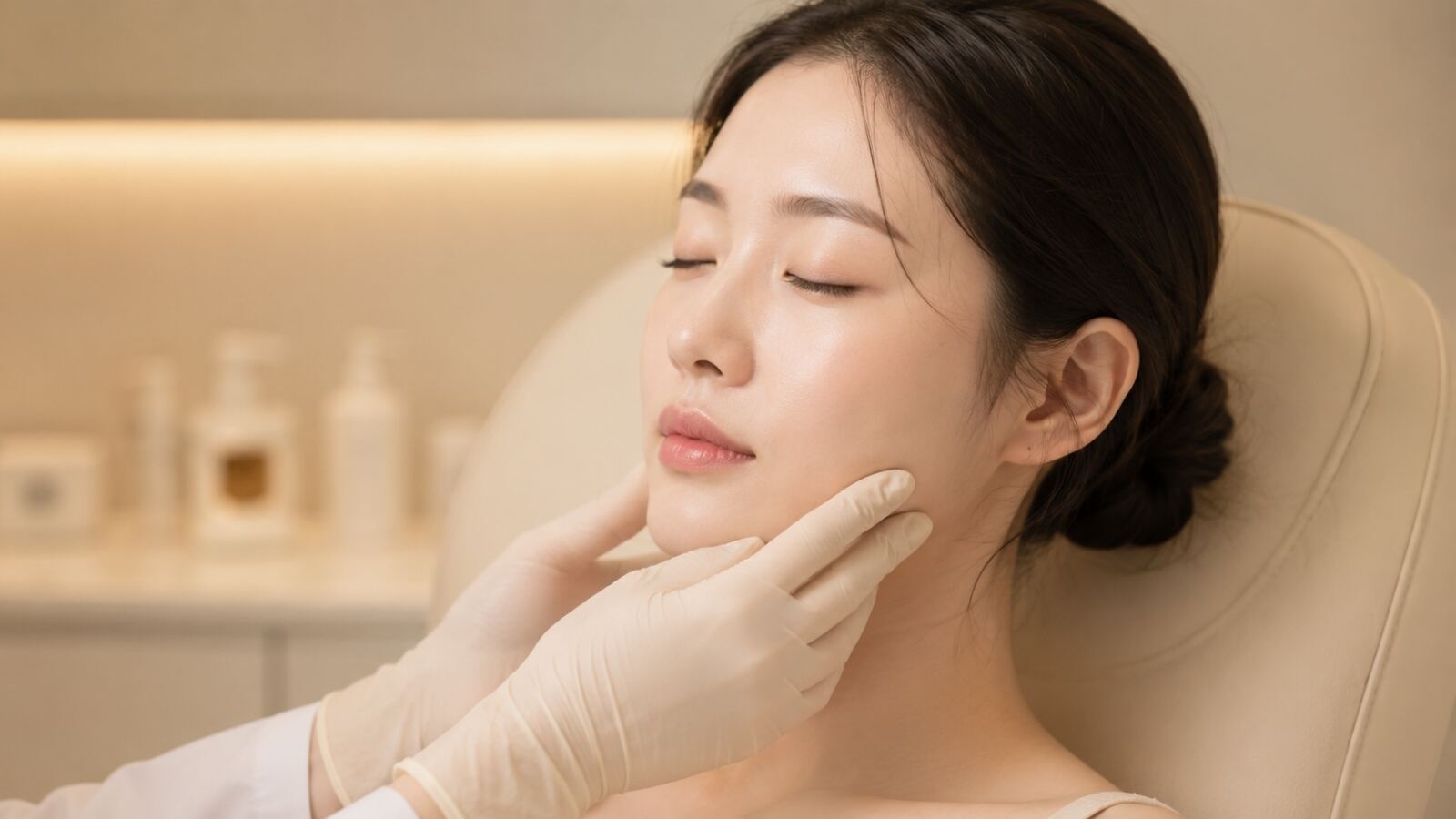 기존 필러 정리 후 재디자인 과정을 보여주는 비주얼